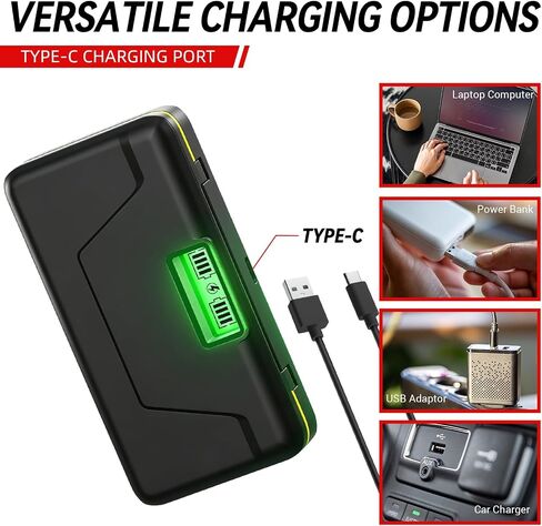 NP-W235 Battery Charger, Dual Slot USB-C Quick Charger | Compatible with Fujifilm X-T4 X-T5 X-H2 X-H2S X-S20 GFX 100S GFX 50S II Cameras Battery in Kuwait