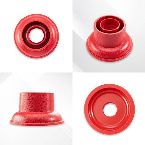 Shop-Vac Drain Plunger Attachment for Wet Dry Vacuum | Universal Fit for 1-1/4", 1-1/2", 1-7/8", 2-1/2" Standard Shop Vacuum Hose, Ideal for Drain Cleaning, Drain Plunging in Kuwait