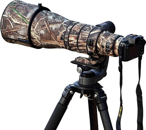 Rolanpro Lens Camouflage Cover Cover for Nikon NIKKOR Z 600mm f/4 TC VR S Rain Cover Lens Protective Sleeve Outdoor Case#9 Reed A in Saudi Arabia
