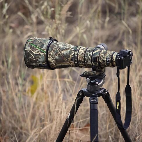 Rolanpro Lens Camouflage Cover Cover for Nikon NIKKOR Z 600mm f/4 TC VR S Rain Cover Lens Protective Sleeve Outdoor Case#9 Reed A in Saudi Arabia