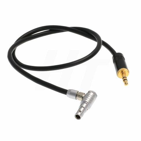 Audio Cable for ARRI Alexa Mini/RED V-Raptor/Z CAM E2 Camera, 3.5mm 1/8'' TRS to 00B 5 Pin (60 cm, R 5pin-S 3.5mm) in Saudi Arabia