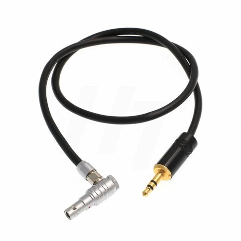 Audio Cable for ARRI Alexa Mini/RED V-Raptor/Z CAM E2 Camera, 3.5mm 1/8'' TRS to 00B 5 Pin (60 cm, R 5pin-S 3.5mm) in Saudi Arabia