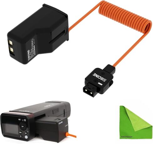 ZGCINE DT-AD200 D-Tap Dummy Battery Cable for Godox AD200/AD300 Pro | Power for Godox AD200/AD200 Pro/AD300 Pro flashes from V-mount D-Tap rigs for studio shoots, events and fewer swaps. in Saudi Arabia