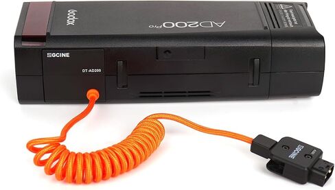 ZGCINE DT-AD200 D-Tap Dummy Battery Cable for Godox AD200/AD300 Pro | Power for Godox AD200/AD200 Pro/AD300 Pro flashes from V-mount D-Tap rigs for studio shoots, events and fewer swaps. in Saudi Arabia