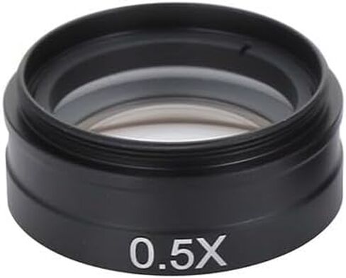 Barlow Auxiliary Objective Glass Lens 0.3X/0.35X/0.5X/0.75X/1X/2X With 42Mm Thread For C-Mount Industrial Video Microscope Camera(2X) in Kuwait