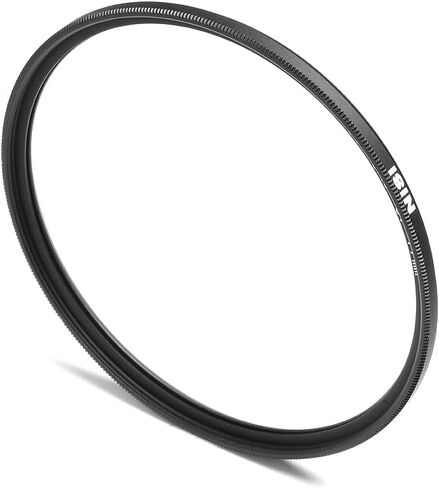 NiSi NIR-UV395-82 Round UV395 SMC Filter (82mm) from Ikan, Black | Includes filter case and 1-year warranty for protection, storage and maintenance in Kuwait