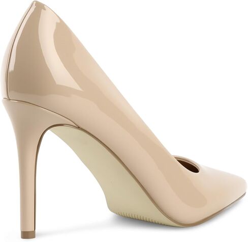 Nude Stiletto Heels, Dress Shoes for Women, Pointed Toe High Heels Womens Pumps Comfortable Cushioned Insole Ideal for Prom Party Wedding Size 8.5 in Kuwait