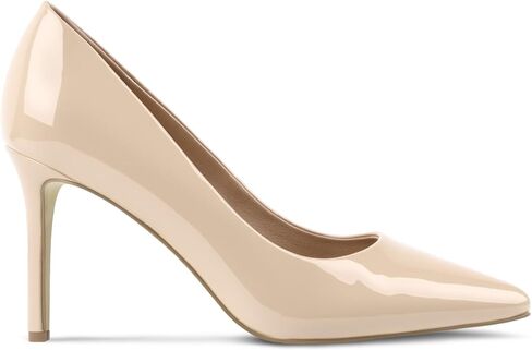 Nude Stiletto Heels, Dress Shoes for Women, Pointed Toe High Heels Womens Pumps Comfortable Cushioned Insole Ideal for Prom Party Wedding Size 8.5 in Kuwait