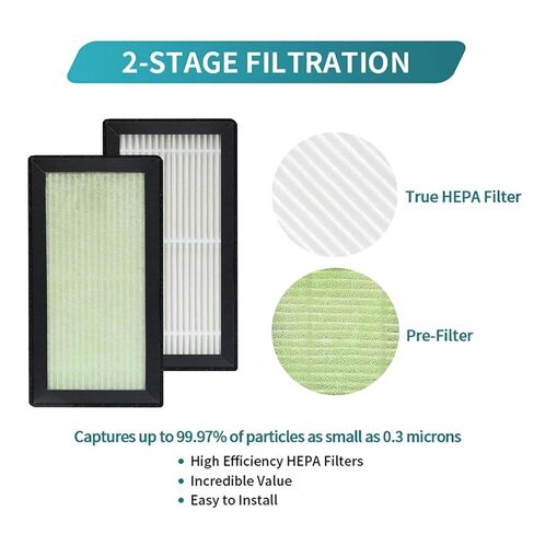 6 Pack Filter Replacement for Dr. Brown's Sterilizer and Dryer for Baby Bottles and Pacifiers in Kuwait