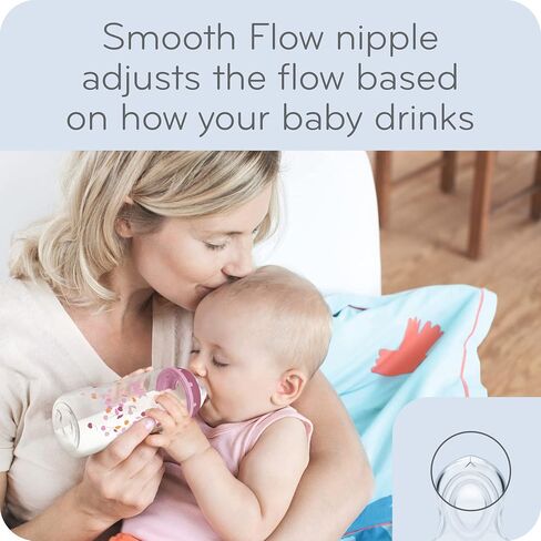 NUK Smooth Flow Anti Colic Baby Bottle in Kuwait