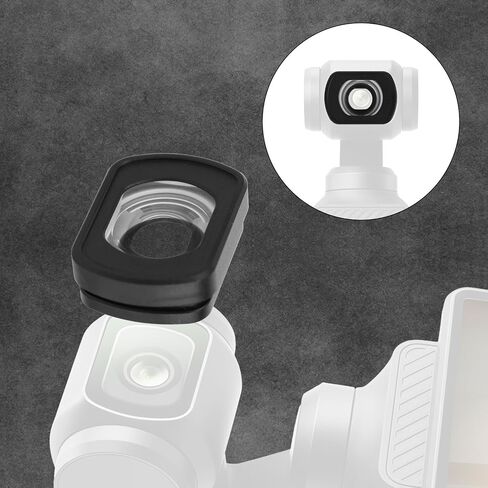 Wide Angle Lens Compatible with DJI Osmo Pocket 3, Magnetic Attach Lens with Tempered Glass Screen Protectors & Stand for Osmo Pocket 3 Accessories in Kuwait