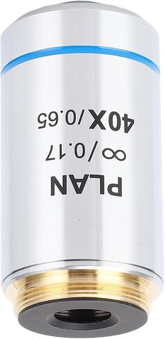 YWBL-WH 40X Objective Lens Microscope Objective 195mm Parfocal Length with High Transmittance Coating for Professional Biological Microscopes in Kuwait