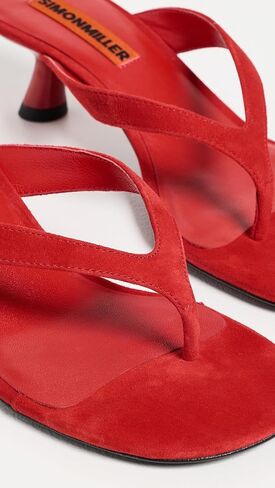 SIMONMILLER Women's Suede Beep Sandals in Kuwait