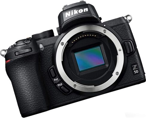 Nikon Z50 DX-Format Mirrorless Camera Body with NIKKOR Z DX 16-50mm f/3.5-6.3 VR Lens - 1633B in Kuwait