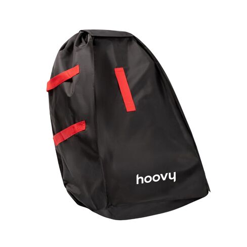 Hoovy Car Seat Travel Bag, Universal Gate Check Backpack with Adjustable Straps, Water-Resistant, Lightweight, Black in Kuwait