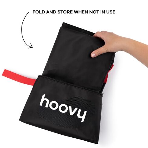 Hoovy Car Seat Travel Bag, Universal Gate Check Backpack with Adjustable Straps, Water-Resistant, Lightweight, Black in Kuwait