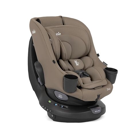 Joie Baby, Chili Spin SI 360 Rotating 2-in-1 Convertible Car Seat, Rear and Forward-Facing, No-Rethread Harness, Side Impact Protection (Mocha) in Kuwait