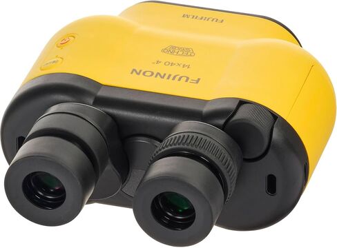 Fujinon Techno-Stabi TS-X 14x40 Image Stabilized Binoculars, ±6° Stabilization, Waterproof Marine & Astronomy Optics, Reverse Porro Prism Design (Yellow) (Bundle) in Kuwait
