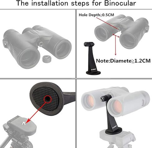 SVBONY Upgraded SV202 8x42 ED Binocular & Metal Tripod Adapter with Extra-Low Dispersion Objective Lenses for Birdwatching, BAK4 & FMC Optic System, Wide View Angle, IPX7 Waterproof in Kuwait