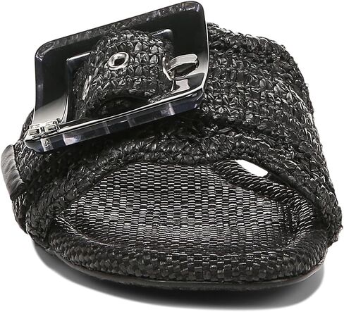 Sam Edelman Women's Bambi Flat Sandal Black 9.5 Medium in Kuwait