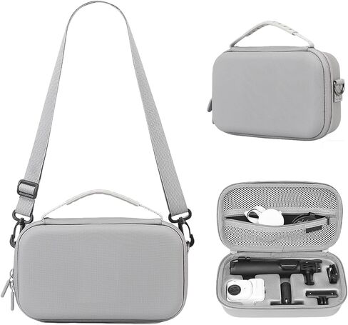 Carry Case for Insta360 Go Ultra Accessories, with Shoulder Strap Hard Case | Insta 360 Go Ultra Portable Travel Bag for Protection, Organization, and Storage, Water-Resistance insta 360 go ultra bag in Kuwait