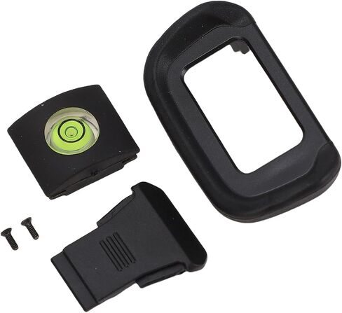 Jiawu Camera Viewfinder Eyecup with Hot Shoe Cap, Soft ABS Material, Perfect for Long Recording Sessions with R10 Cameras, 1 Set in Kuwait