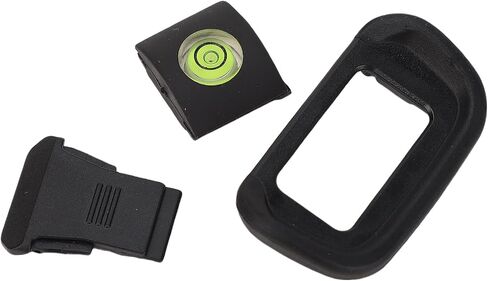 Jiawu Camera Viewfinder Eyecup with Hot Shoe Cap, Soft ABS Material, Perfect for Long Recording Sessions with R10 Cameras, 1 Set in Kuwait