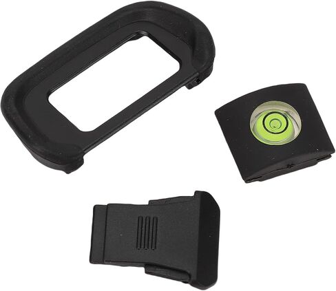 Jiawu Camera Viewfinder Eyecup with Hot Shoe Cap, Soft ABS Material, Perfect for Long Recording Sessions with R10 Cameras, 1 Set in Kuwait