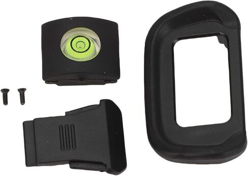 Jiawu Camera Viewfinder Eyecup with Hot Shoe Cap, Soft ABS Material, Perfect for Long Recording Sessions with R10 Cameras, 1 Set in Kuwait