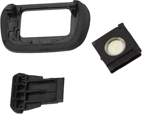 Jiawu Camera Viewfinder Eyecup with Hot Shoe Cap, Soft ABS Material, Perfect for Long Recording Sessions with R10 Cameras, 1 Set in Kuwait