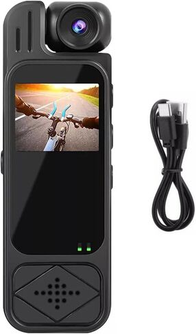 1080P Night Vision Wearable 180° Rotatable Camera for Outdoor Sport Travel in Kuwait