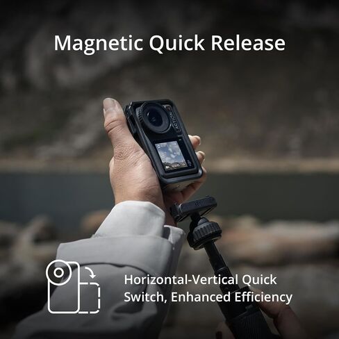 DJI Osmo Action 4 Adventure Combo - 4K Waterproof Action Camera with Battery Case Bundle with Lexar 64GB Memory Card, Protective Case, Outdoor Kit and 1 YR CPS Enhanced Protection Pack in Kuwait