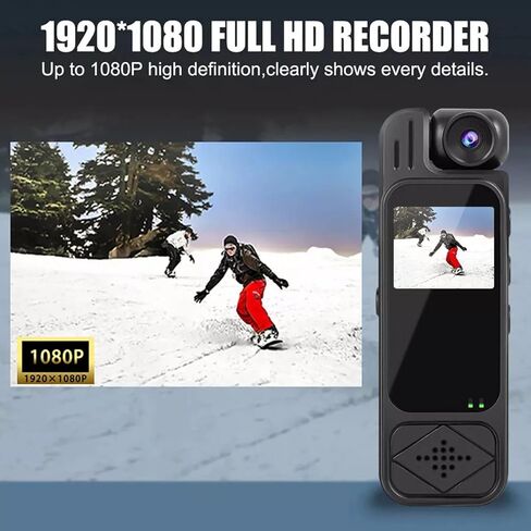 1080P Night Vision Wearable 180° Rotatable Camera for Outdoor Sport Travel in Kuwait