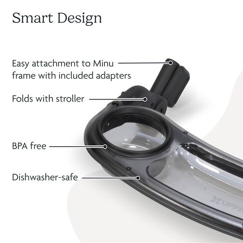 UPPAbaby Snack Tray for Minu & Minu V2 Stroller - Folds with Stroller in Kuwait