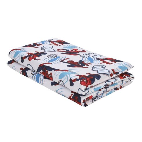 NoJo Marvel Spiderman to The Rescue Red, White, and Blue Preschool Nap Pad Sheet in Kuwait