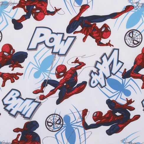 NoJo Marvel Spiderman to The Rescue Red, White, and Blue Preschool Nap Pad Sheet in Saudi Arabia