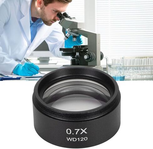 1.0.7X Microscope Lens with Increased Working Distance Easy Observation in Kuwait