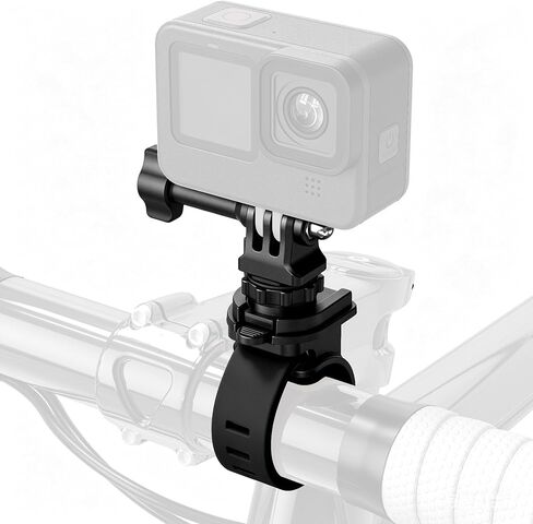 Quick Release Camera 360° Strap Mount Flexible Wrap Band for Gopro Insta360 | Bike Motorcycle Handlebar Stroller Treadmill Roll Bar Ski Pole Tube Holder for GoPro Hero, DJI Osmo/Pocket 4/3, Insta360 X5X4 in Saudi Arabia