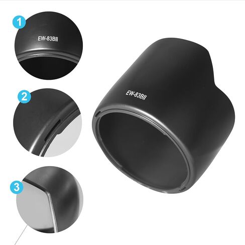 EW-83B II Lens Hood for Canon EF 28-70mm f/2.8L USM Lens ew-83bII Camera Lens Hood Protection Accessory in Kuwait