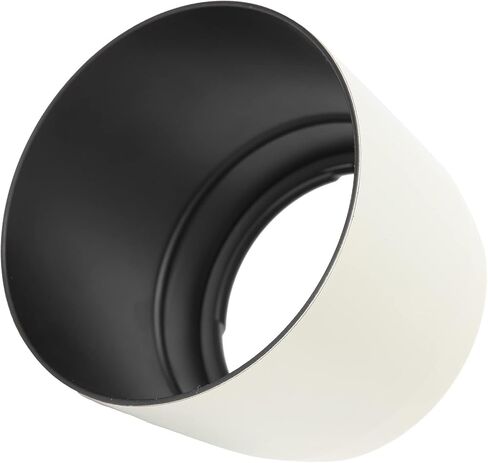 White ET-83C Lens Hood for EF 100-400mm F/4.5-5.6L IS USM, Matte Inner Wall, Avoids Scattered Light, Lightweight in Kuwait
