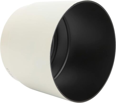 White ET-83C Lens Hood for EF 100-400mm F/4.5-5.6L IS USM, Matte Inner Wall, Avoids Scattered Light, Lightweight in Kuwait