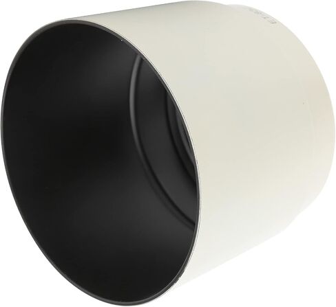 White ET-83C Lens Hood for EF 100-400mm F/4.5-5.6L IS USM, Matte Inner Wall, Avoids Scattered Light, Lightweight in Kuwait