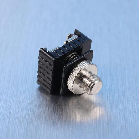 VALICLUD 4pcs Hot Shoe Mount Adapter 1/4" Female Thread Camera Hot Shoe Connector Alloy Portable Flash Stand Mount for Cameras and Video Lights Enhanced Stability for Studio and Video in Kuwait