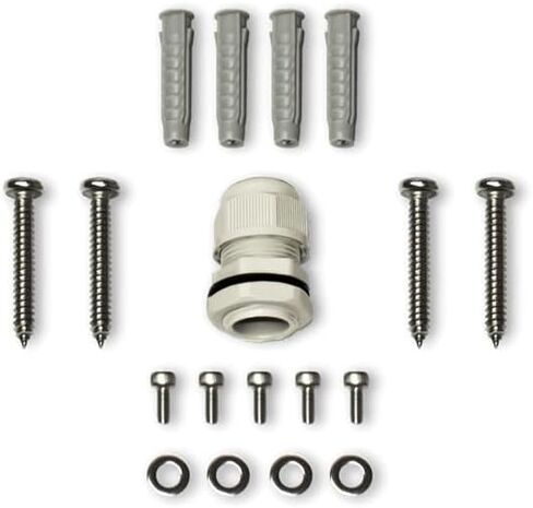 Lorex Outdoor Square Junction Box for 4 Screw Base Cameras in Kuwait