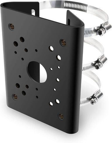 Amcrest AMCPFA150-B Pole Mount Bracket, Compatible w/AMCPFA134, AMCPFA136, AMCPFA13A, AMCPFA120, IP2M-850E, IP2M-853EW, IP2M-858W & IP4M-1053EW. in Kuwait