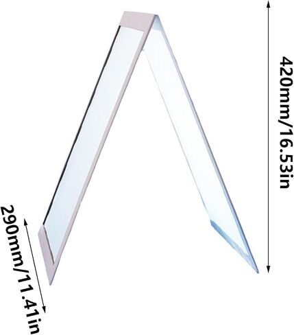 Diffuser Board for Photography, Double Side Light Reflector Panel with Soft Light, Portable Photo Fill for Studio and Outdoor Shoots in Kuwait
