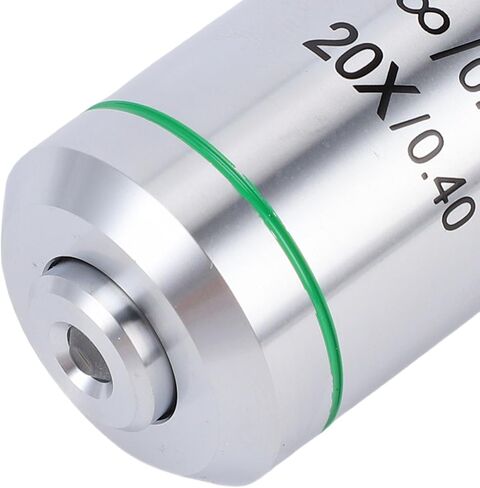 Tbest 20X Plan Objective Lens, Microscope Objective Lens20.2MM Thread RMS Lens for Biological Microscope in Kuwait