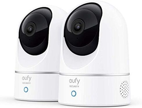 eufy Security Indoor E220 2-Cam Kit & Indoor Cam S350 (Bundle),Plug-in Camera with Wi-Fi, Human & Pet Al, Voice Assistant Compatibility,Motion Tracking, Homebase 3 Compatible in Kuwait