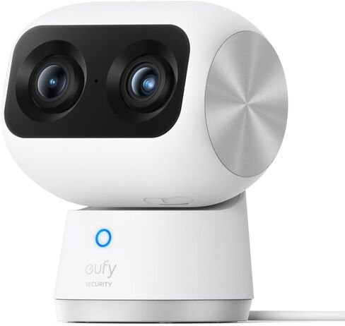 eufy Security Indoor E220 2-Cam Kit & Indoor Cam S350 (Bundle),Plug-in Camera with Wi-Fi, Human & Pet Al, Voice Assistant Compatibility,Motion Tracking, Homebase 3 Compatible in Kuwait