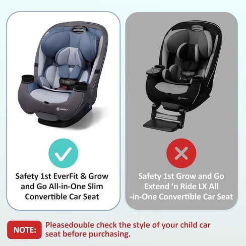 2PCS Car Seat Snack Tray with Cup Holder for Safety 1st EverFit & Grow and Go | Maxi-COSI Pria | Cosco All-in-One Car Seat, Car Seat Cup Holder Accessory, Dishwasher Safe, Black (Model C6577&C6474) in Kuwait